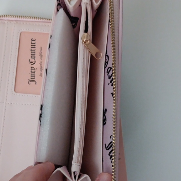 Juicy Couture Brown and Pink Crest Wallet - Picture 8 of 9